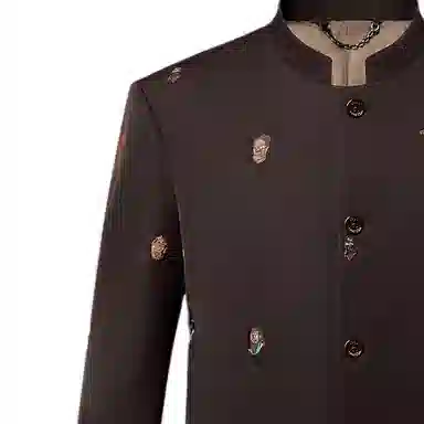 Louis Vuitton SS24 Embroidered Jacket Brown