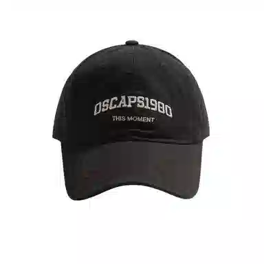 木林森 大头围韩版刺绣遮阳出游显脸小 棉 鸭舌帽 男女同款情侣款