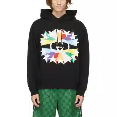 GUCCI FW21 Logo Sweatshirt Black