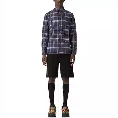 Burberry FW22 Blue Shirt
