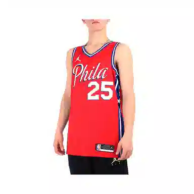 Jordan 76ers Simmons 25 Jersey