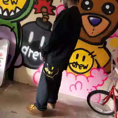 Drew House Basic Ls Pocket Tee Black T