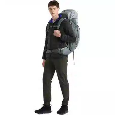 The North Face Logo Zip Hoodie Black