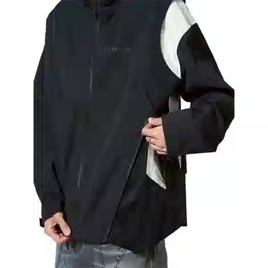 UPGREATED Patchwork Tech Jacket Black