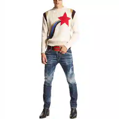 DSQUARED2 Navy Blue Jeans