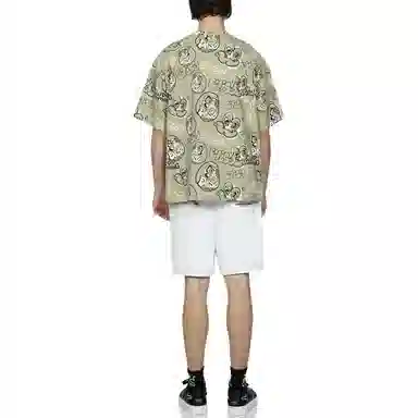 EVISU Denim Shorts White