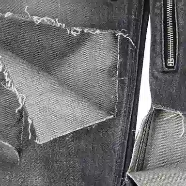 Givenchy SS23 Distressed Zipper Jeans