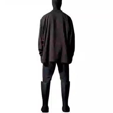 YEEZY x Gap x Balenciaga Logo Long Sleeve Tee Gray