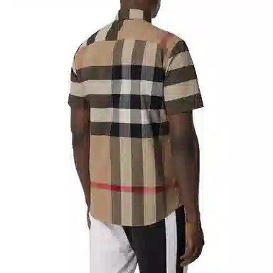 Burberry Check Short Sleeve Shirt