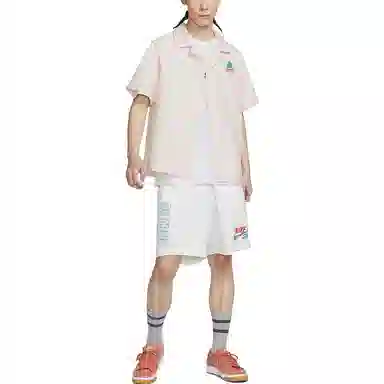 Nike SB x Jarritos SS23 Bowling Shirt Pearl Pink