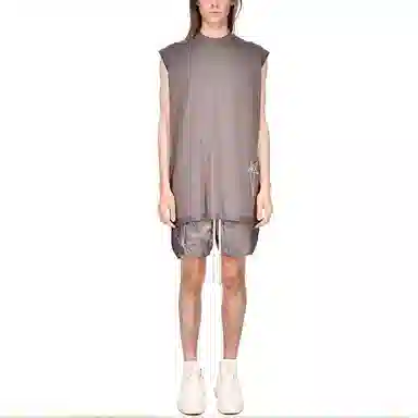 RICK OWENS RO x Champion SS23 Boxing Shorts Gray