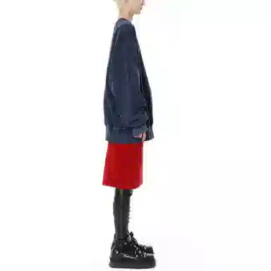 WE11DONE FW21 Sweatshirt Navy