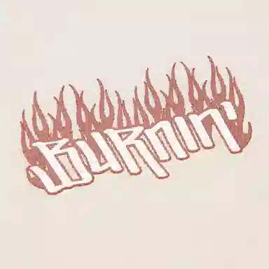 BURNIN Logo T