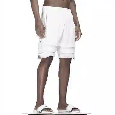 NORVINCY Geometric Layered Shorts