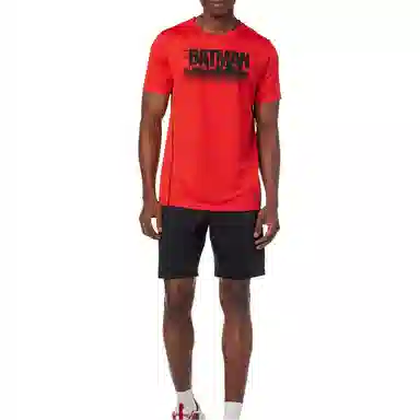 Puma x Batman Performance Graphic Tee Flame Red