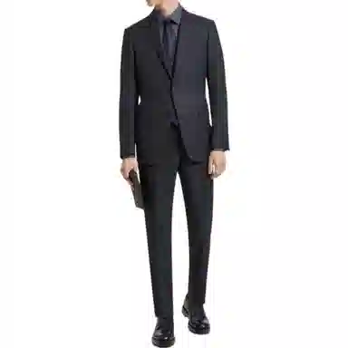 Zegna FW22 Black Suit