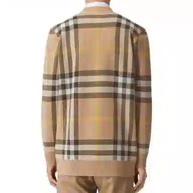 Burberry V-Neck Knit Cardigan