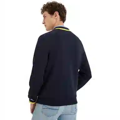 Hush Puppies Baseball Jacket Navy