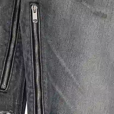 Givenchy SS23 Distressed Zipper Jeans