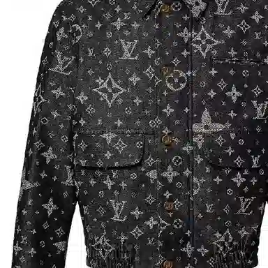 Louis Vuitton FW23 Logo Print Jacket