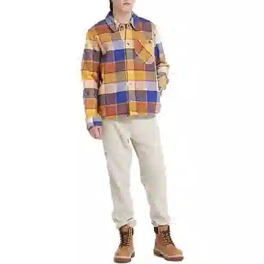 Timberland Organic Cotton Fleece-Lined Overshirt