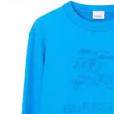 Burberry Logo Print Sweatshirt