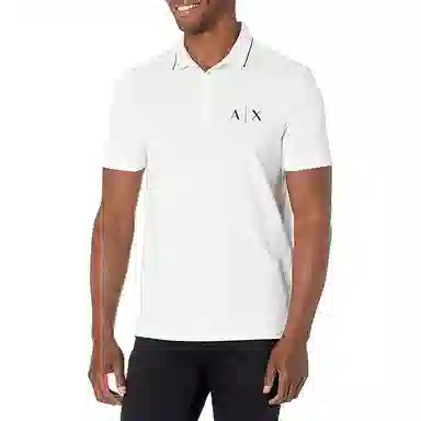 Armani Exchange Polo Shirt White