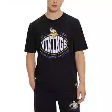 HUGO BOSS x NFL Stretch-Cotton T-Shirt With Collaborative Branding T
