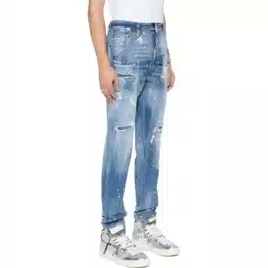 DSQUARED2 FW23 Straight Jeans Blue