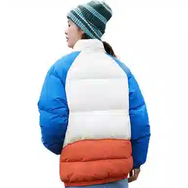 Metersbonwe Colorblock Down Jacket