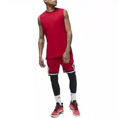 Jordan Sport Sleeveless Tank Red