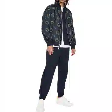 Armani Exchange x SmileyWorld Navy Jacket