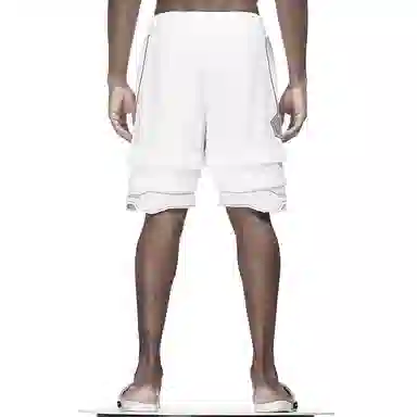 NORVINCY Geometric Layered Shorts