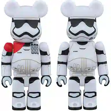 BE@RBRICK Star Wars First Order Stormtrooper Officer + Stormtrooper Set