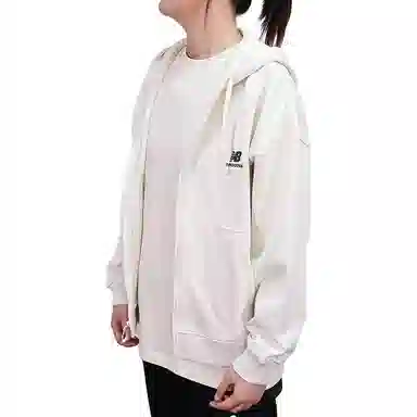 New Balance Hoodie Jacket White