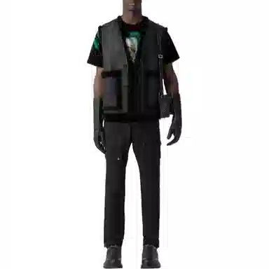 Burberry SS23 Cargo Pants Black