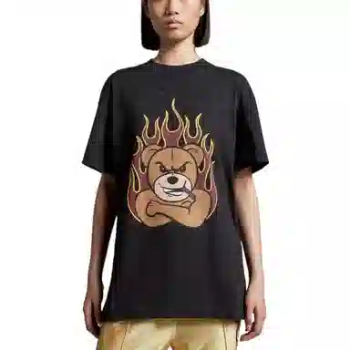 Moncler x Palm Angels FW22 Black Tee