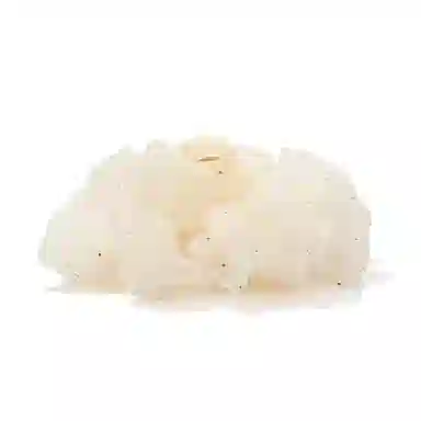 如花梦 双面网纱大号蝴蝶结发饰发夹 云朵泡泡后脑勺鲨鱼夹 高级感优雅轻奢盘发抓夹 女款