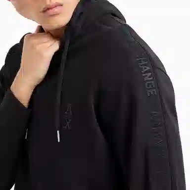 Armani Exchange AE FW24 Hoodie Black