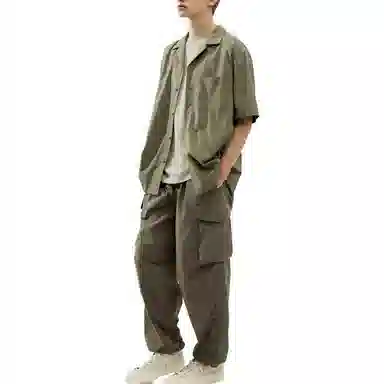 UNIQLO U Series Olive Cargo Pants