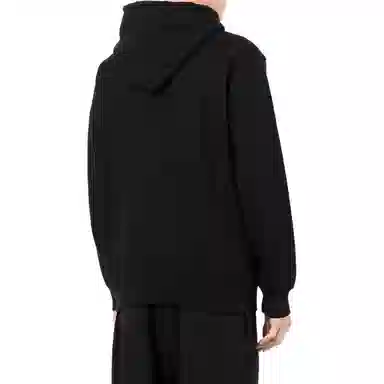 Yohji Yamamoto Logo Print Hoodie