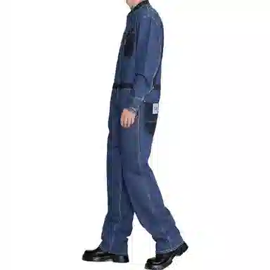 Lee Denim Jumpsuit Blue