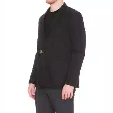 Givenchy SS22 Belted Blazer Black
