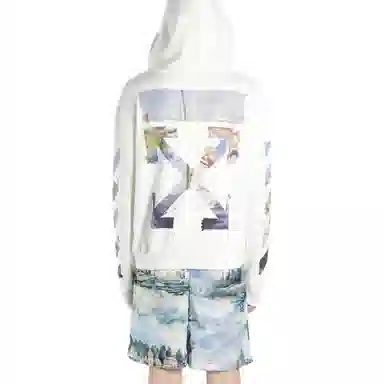 OFF-WHITE SS19 Classic Hoodie White