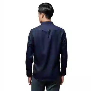 恒源祥 纯色长袖衬衫 男款