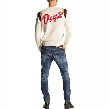 DSQUARED2 Navy Blue Jeans