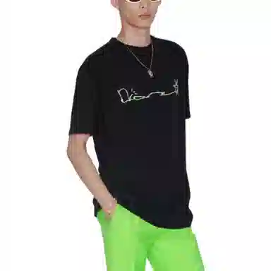 Dior x Travis Scott FW22 Black T-Shirt