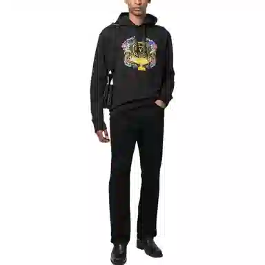 Versace Jeans Couture SS23 Hoodie Black