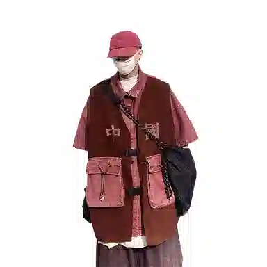 UUCSCC Vintage Denim Shirt Red