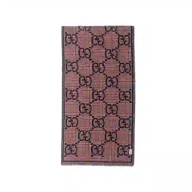 Gucci GG Scarf Blue/Red